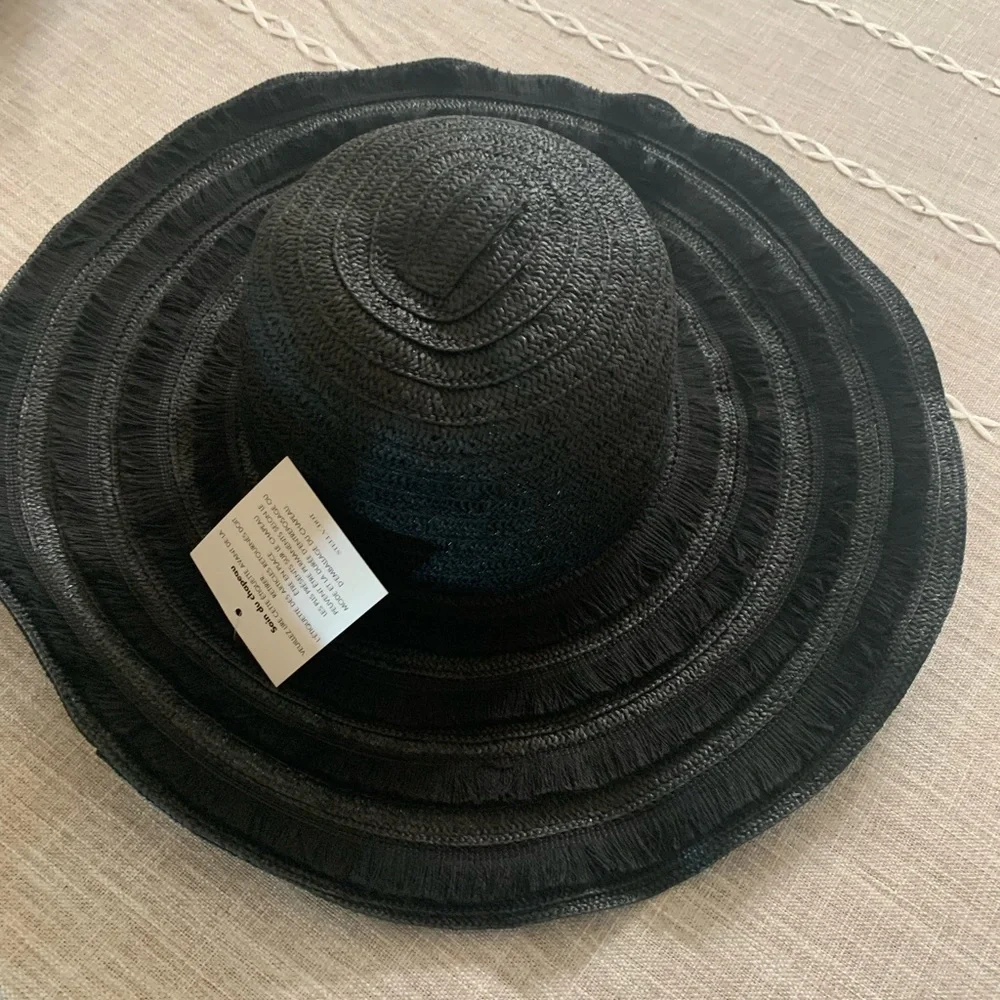 Stella & Dot Raffia Summer Hat - Picture 2 of 5